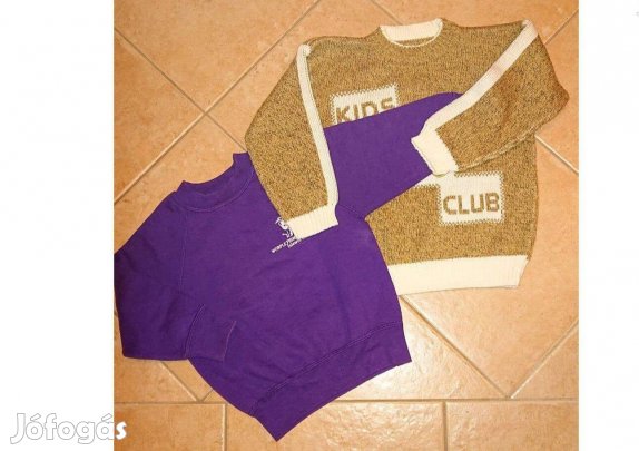 2 db 104-es méretű meleg téli pulóver - mérve