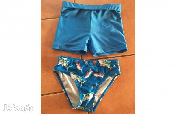 2 db 128-134 fiú úszónadrág együtt!