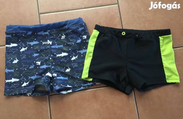 2 db 134-140 fiú úszónadrág együtt!