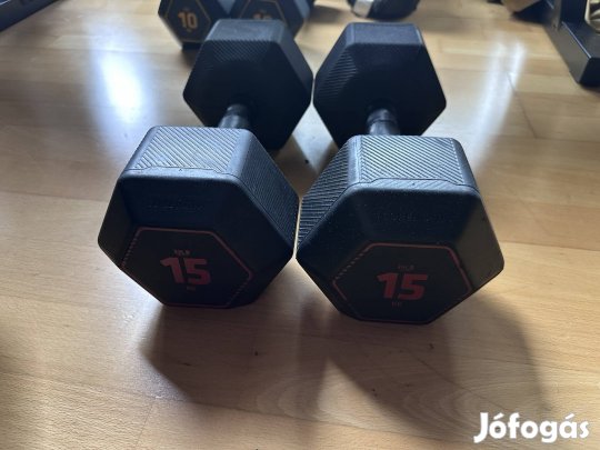 2 db 15 kg-os kézisúly