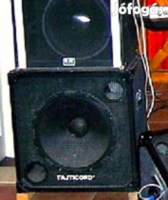 2 db 400W profi mélynyomó láda