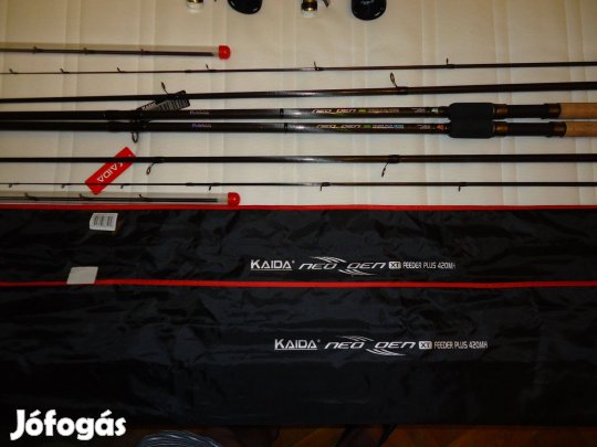 2 db 420-es 120 gr-os dobó súlyú feeder bot Új