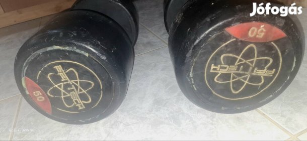 2 db 50 kg-os kézi súlyzó 