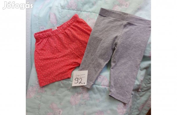 2 db 92-es méretű kislány nadrág