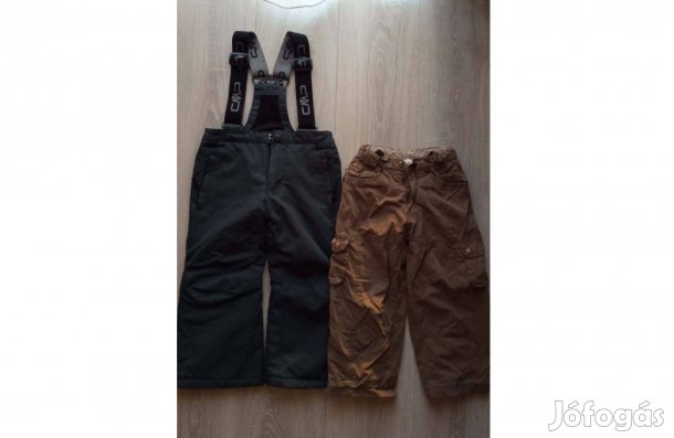 2 db 98-as téli vastag fiú nadrág együtt 900 Ft
