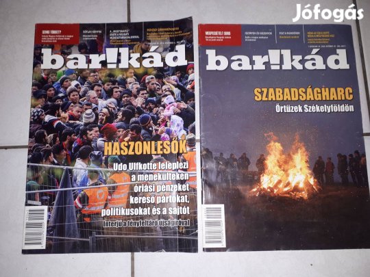 2 db Barikád magazin - 2015