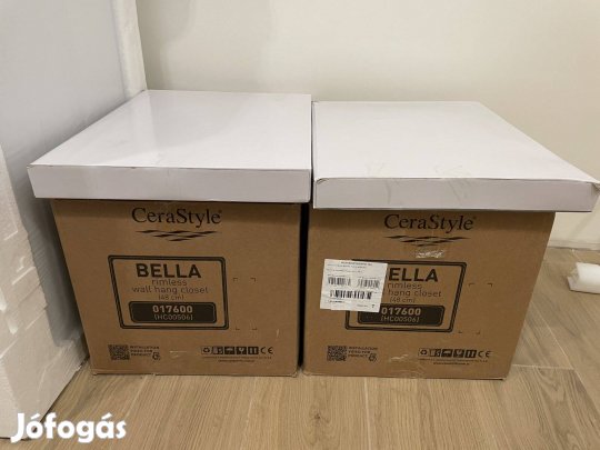2 db Cerastyle Bella wc tetővel együtt Uj