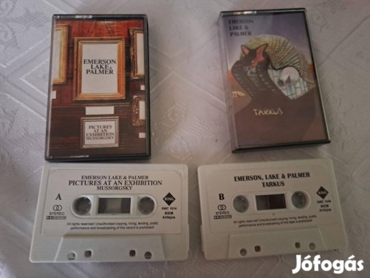 2 db Emerson, Lake & Palmer kazetta
