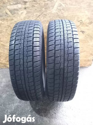 2 db HANKOOK winter RW06 195 70 15 C TÉLI gumi 8 mm 85% 0923