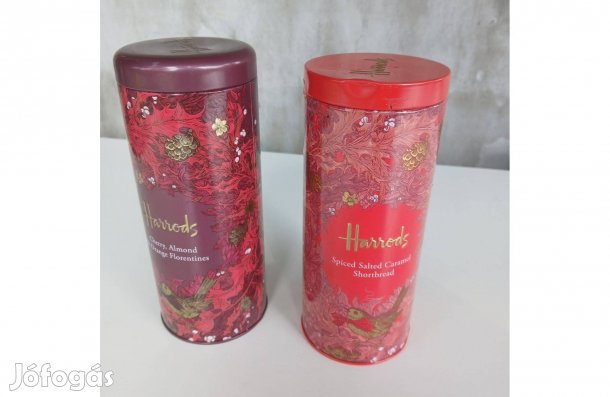 2 db Harrods édességes fémdoboz eladó!
