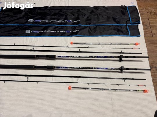 2 db Level feeder 360 -as 150 gr-os bot eladó Új