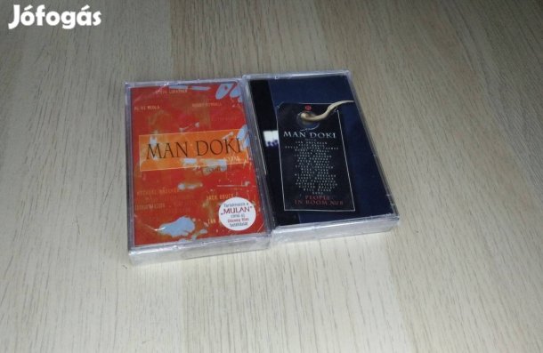 2 db Mandoki / Kazetta (Egyben 1000 Ft.) Bontatlan