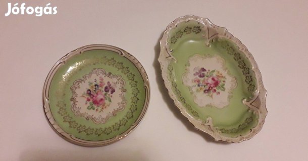 2 db Oscar Schlegelmich zöld kínáló - hibátlanok