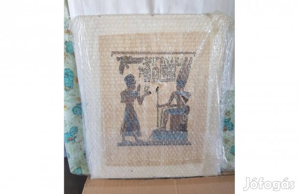 2 db Papirusznád Kép, Eredeti Egyiptomi, 40x60m eladó