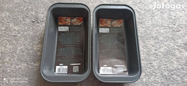 2 db Perfect home püspökkenyér sütőforma tapadásmentes bevonattal
