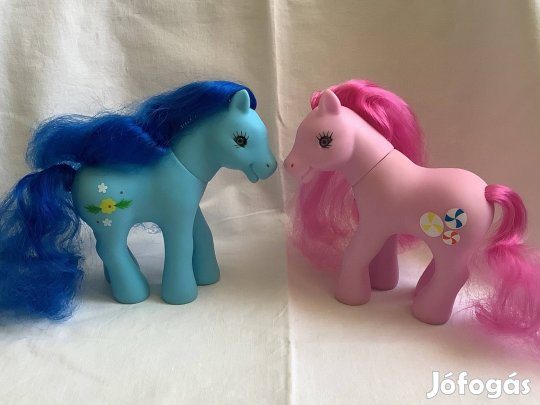 2 db Pony figura ,játék 14 cm- es