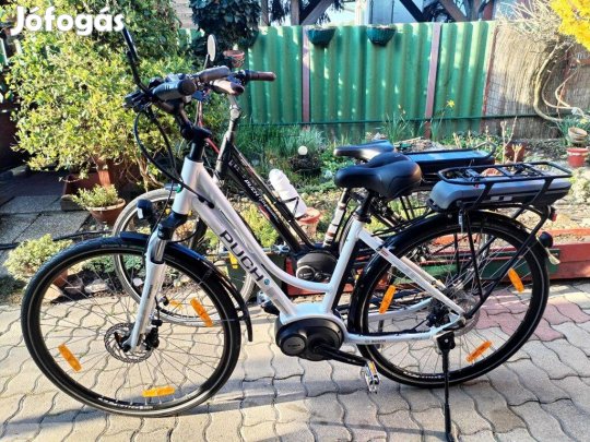 2 db Puch Bosch Active ebike 400, 500 Wh, eco120km, külön is, extrák!