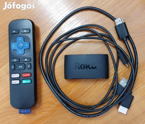 2 db Roku Express 3930X HDMI streaming box távirányítóval