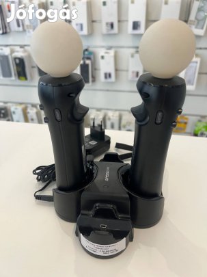 2 db Sony Motion kontroller + Töltőállvány Használt