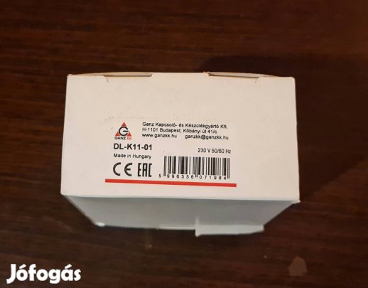 2 db Uj Ganz DL-K11-01 magneskapcsolo elado