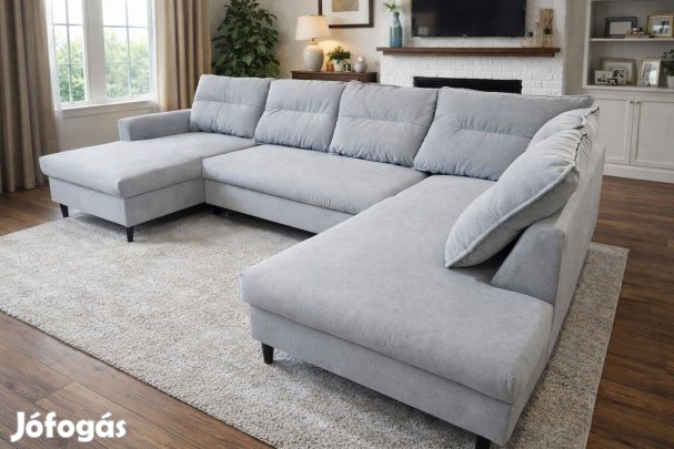 2 db Új Mömax Stylish Stan ágyazható U alakú kanapé