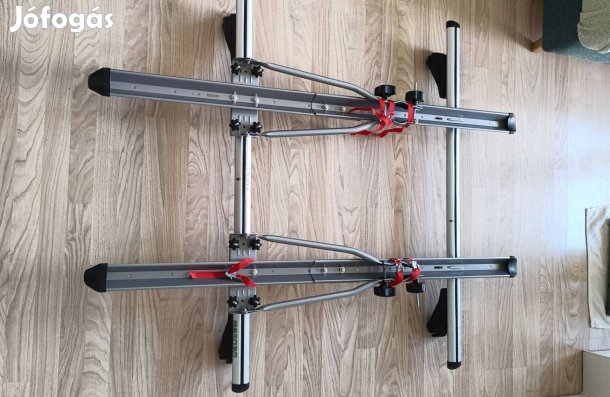 2 db Vadonatúj Menabo Huggy Lock zárható kerékpártartó tetőre!