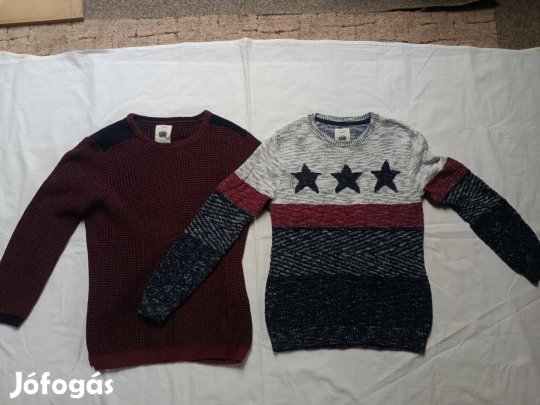 2 db Zara fiú pulóver 152