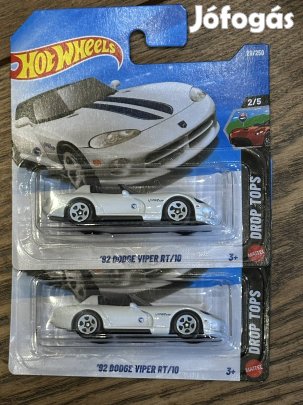 2 db. TH Hot Wheels Dodge Viper kisautó 