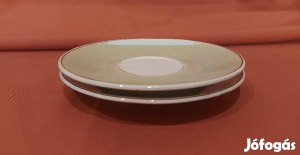 2 db = STAS-2327-68 Régi porcelán kis tányér egyben eladó !