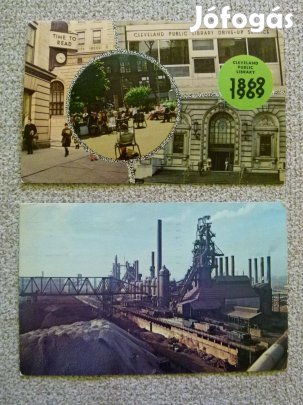 2 db. clevelandi képeslap