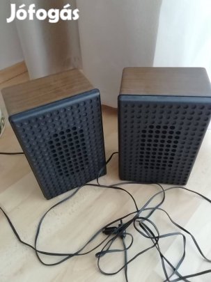 2 db. hangfal, erősítő, hangszóró