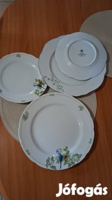 2 db. lapos és 2 db. süteményes tányér új