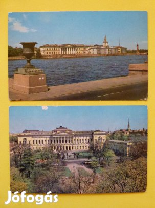 2 db. leningrádi képeslap