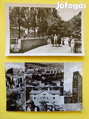 2 db. salgótarjáni képeslap