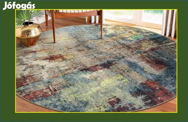 2 db, új, eredeti Lahome márkájú, modern-absztrakt mintájú szőnyeg