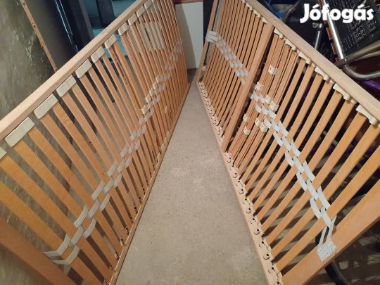 2 db. újszerű ágyrács (89 x 196 cm)