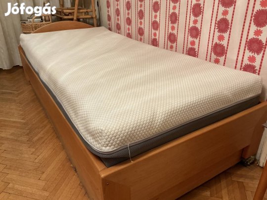 2 db ágy jó minóségű matraccal, állitható fej- és lábrésszel