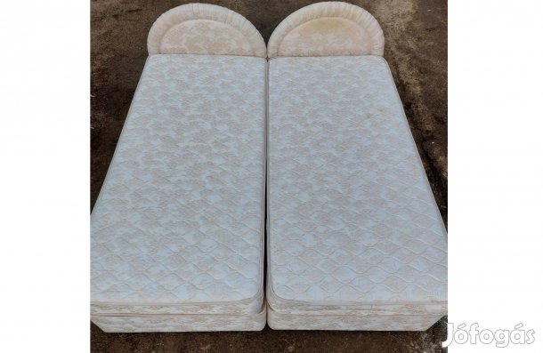 2 db ágyneműtartós ágy/heverő eladó. Rugós. Minőségi matraccal
