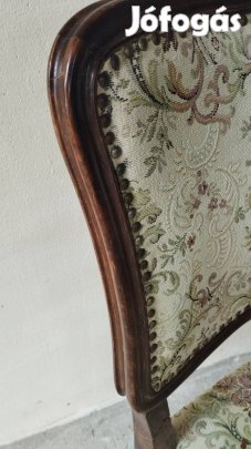 2 db antik kárpitozott szék 