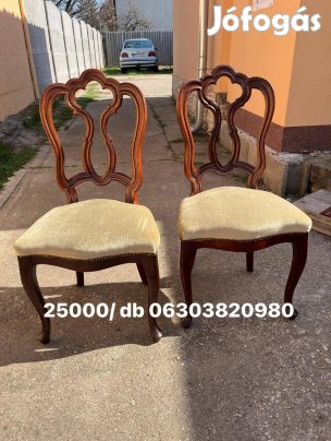 2 db antik szék eladó 25000/ db bp.17 ker