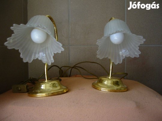 2 db asztali lámpa kapcsolós