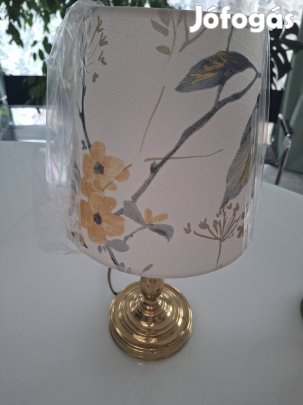 2 db asztali lampa új virágos ernyővel