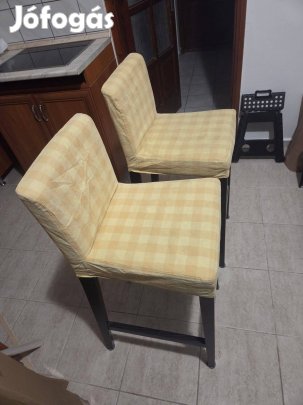 2 db bárszék mosható huzattal