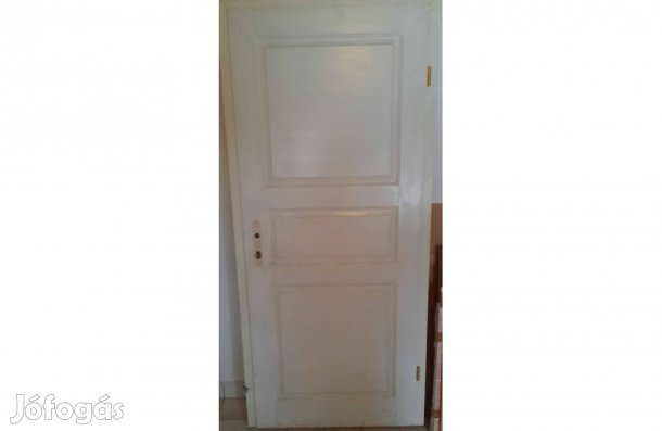 2 db beltéri 90×210 jobbos ajtó eladó, tokkal