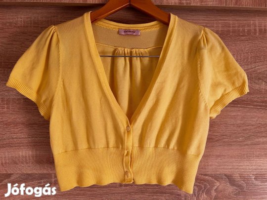 2 db boleró (sárga és fehér)