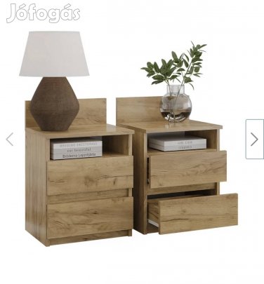 2 db éjjeliszekrény 