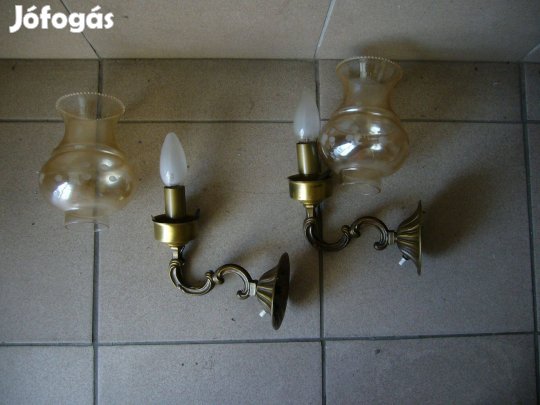 2 db fali lámpa 220 v