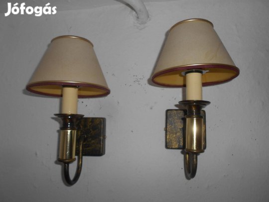 2 db fali lámpa