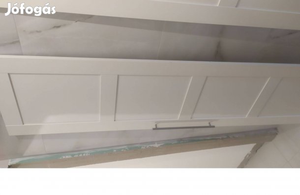 2 db fehér 201 cm magas IKEA ajtó