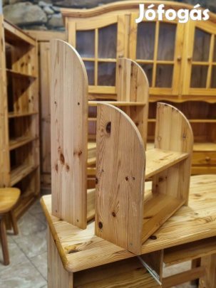 2 db fenyő fali polc 50x74x20/50x50x20